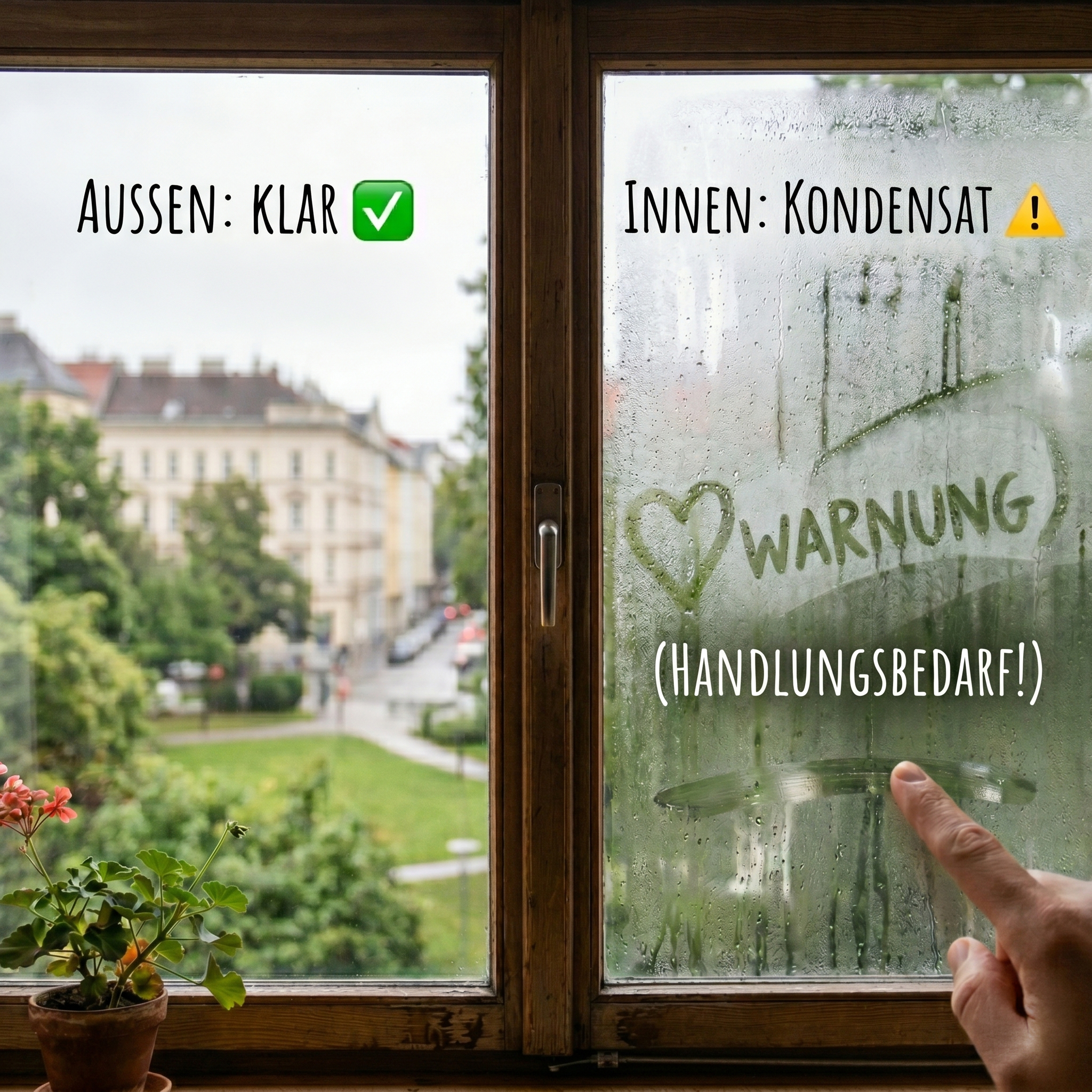 Warum beschlagen meine Fenster? (Und wann du handeln musst!)